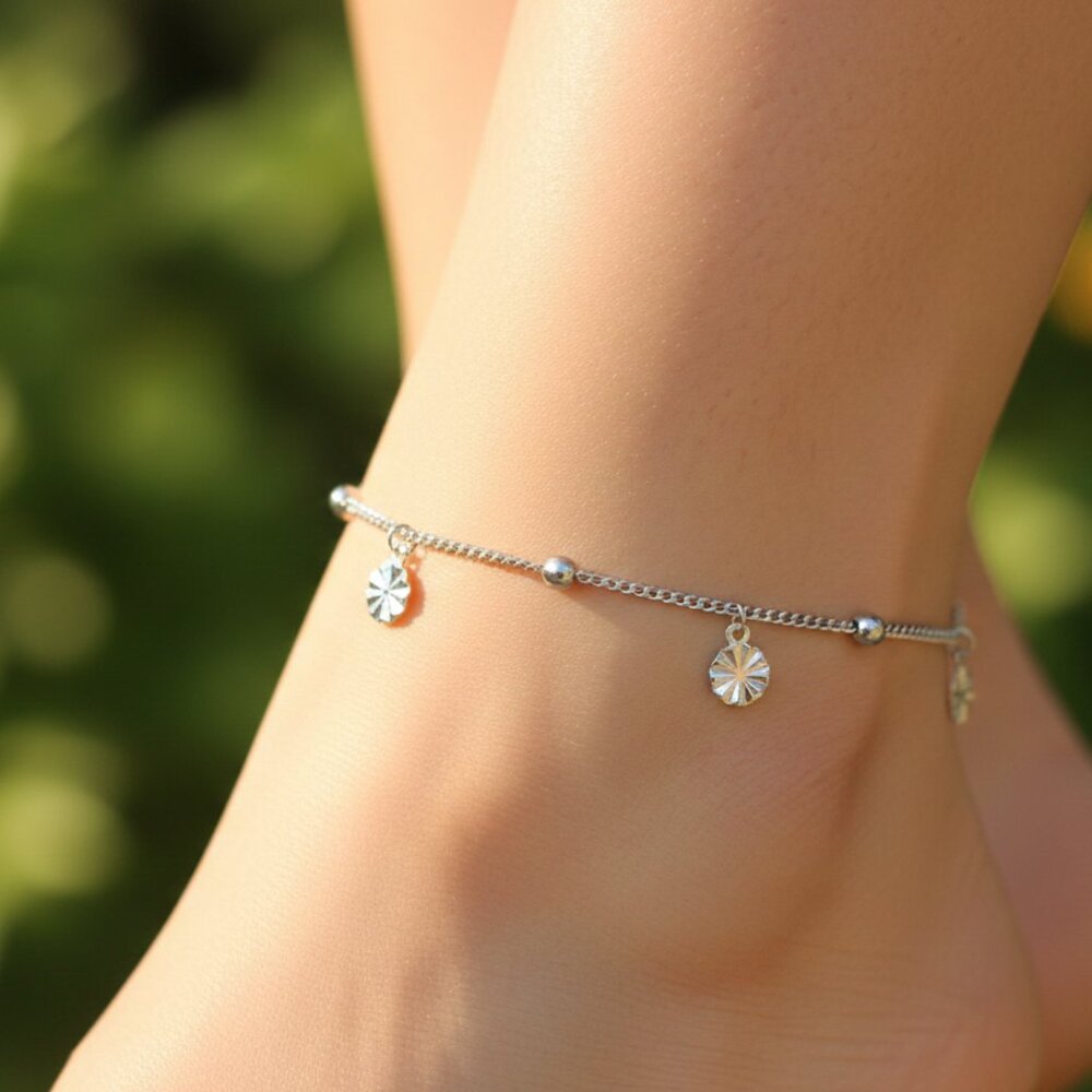 "Minimalist Anklet, Sleek & Modern Design, Women’s Fashion, YC110247-A